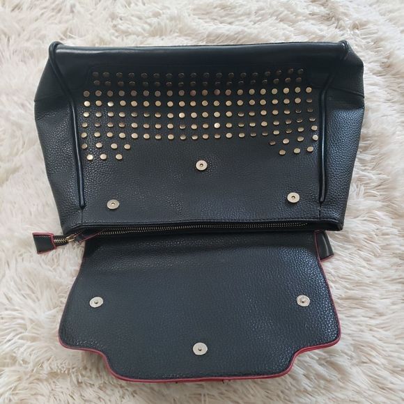 Revolution Black and Gold Studded Bag - Picture 3 of 15